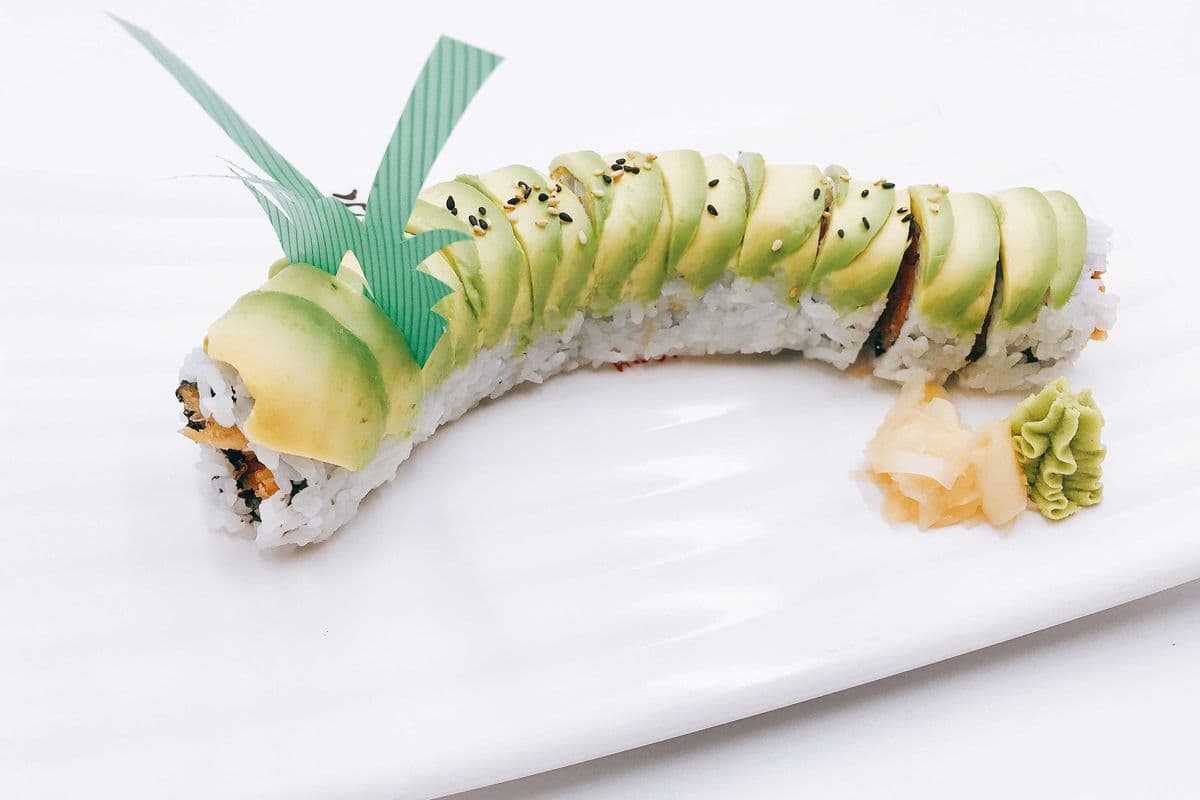 --Vegetable Dragon Roll