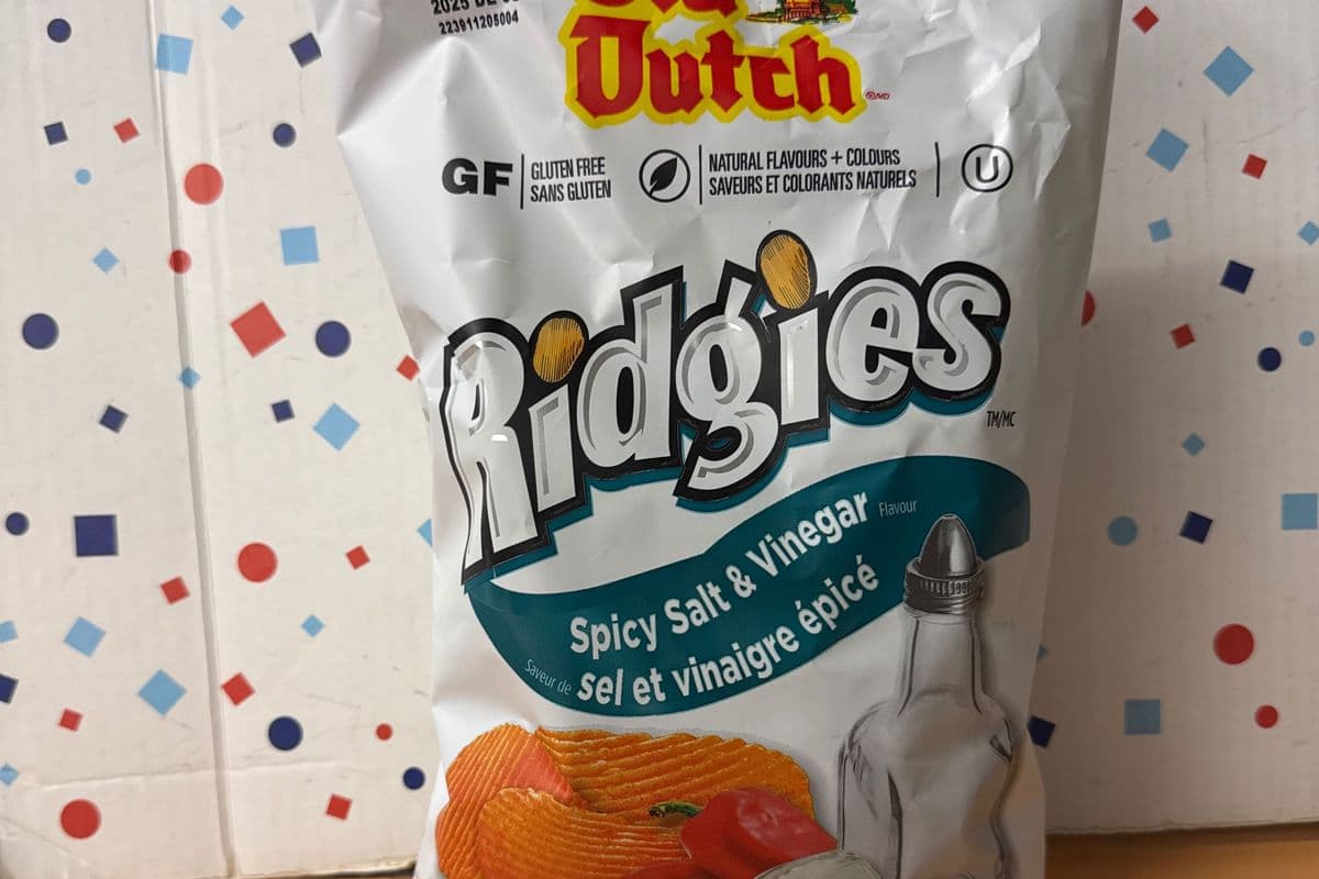Old Dutch Ridgies Spicy Salt & Vinegar 200g