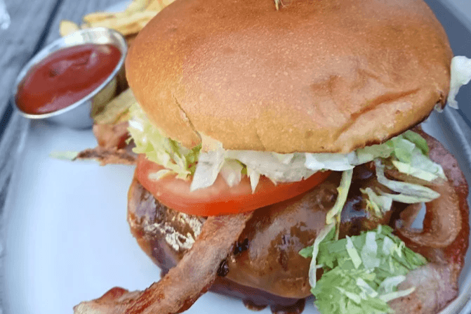 Whiskey BBQ Burger