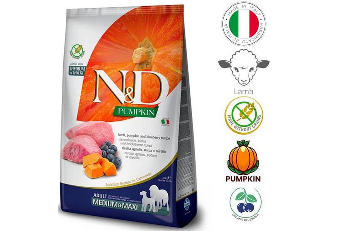 Farmina - Lamb & Blueberry Medium & Maxi Dry Dog Food (26.4 lbs)