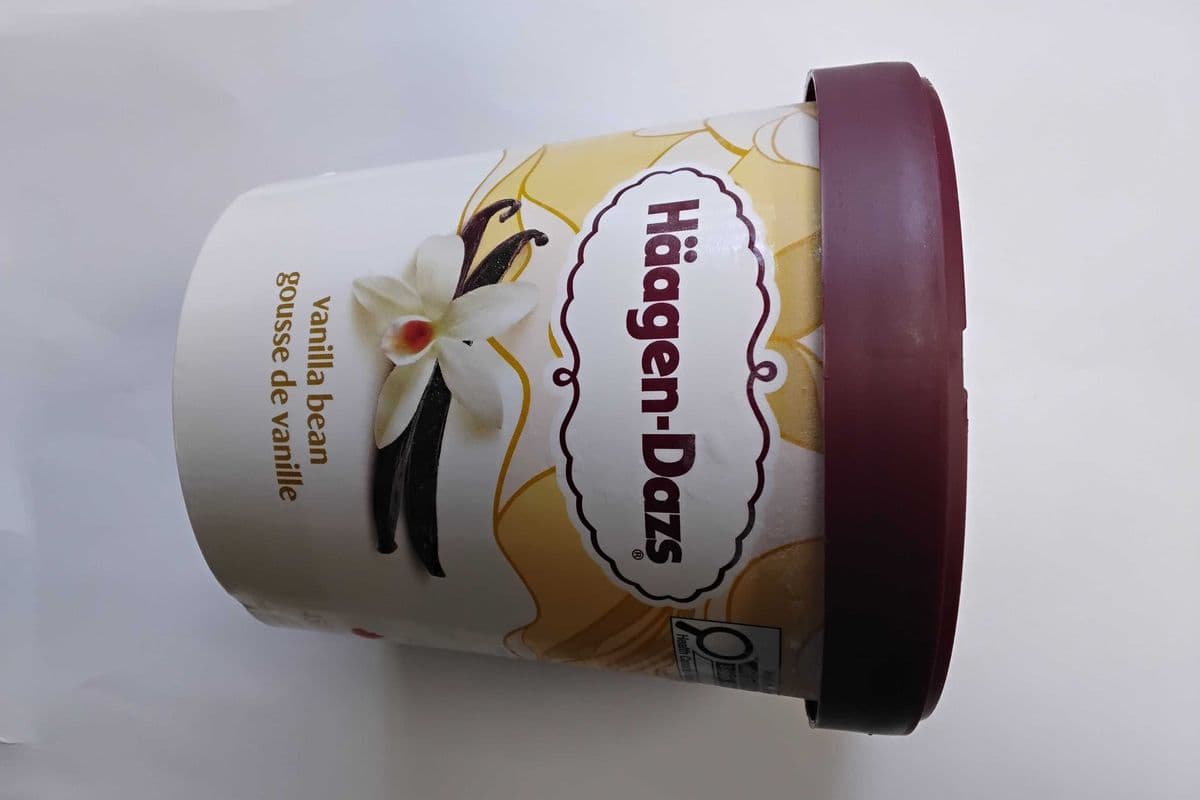 Haagen Dazs vanilla bean (450 ml)
