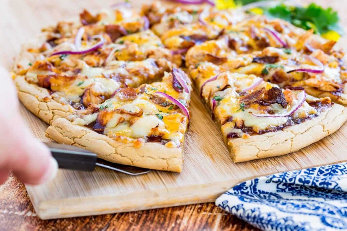 Large BBQ Chicken Pizza
