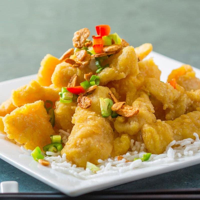 Fish Filet with Peppery Salt 椒鹽魚球