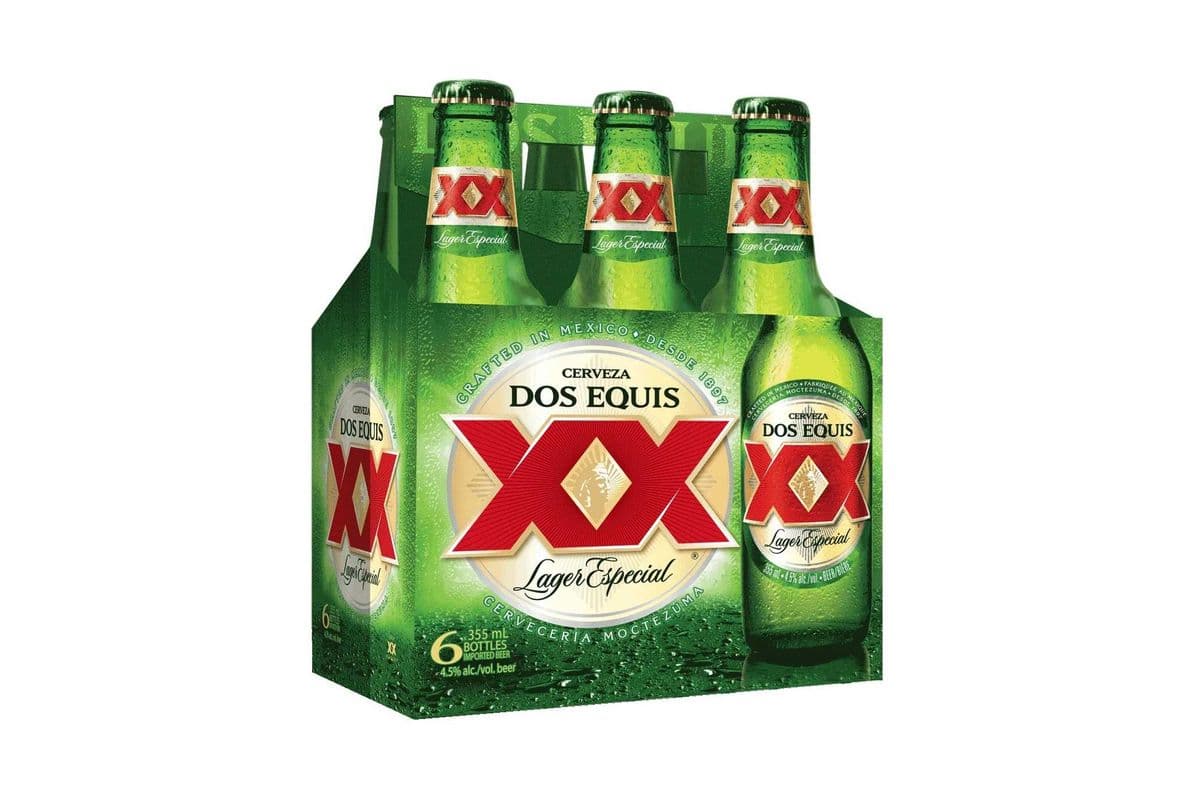 Dos Equis Lager (6 x 355 ml Bottles)