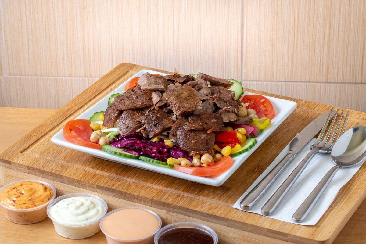 Beef Shawarma Salad