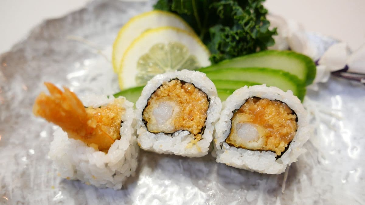 Spicy Salmon Tempura Roll
