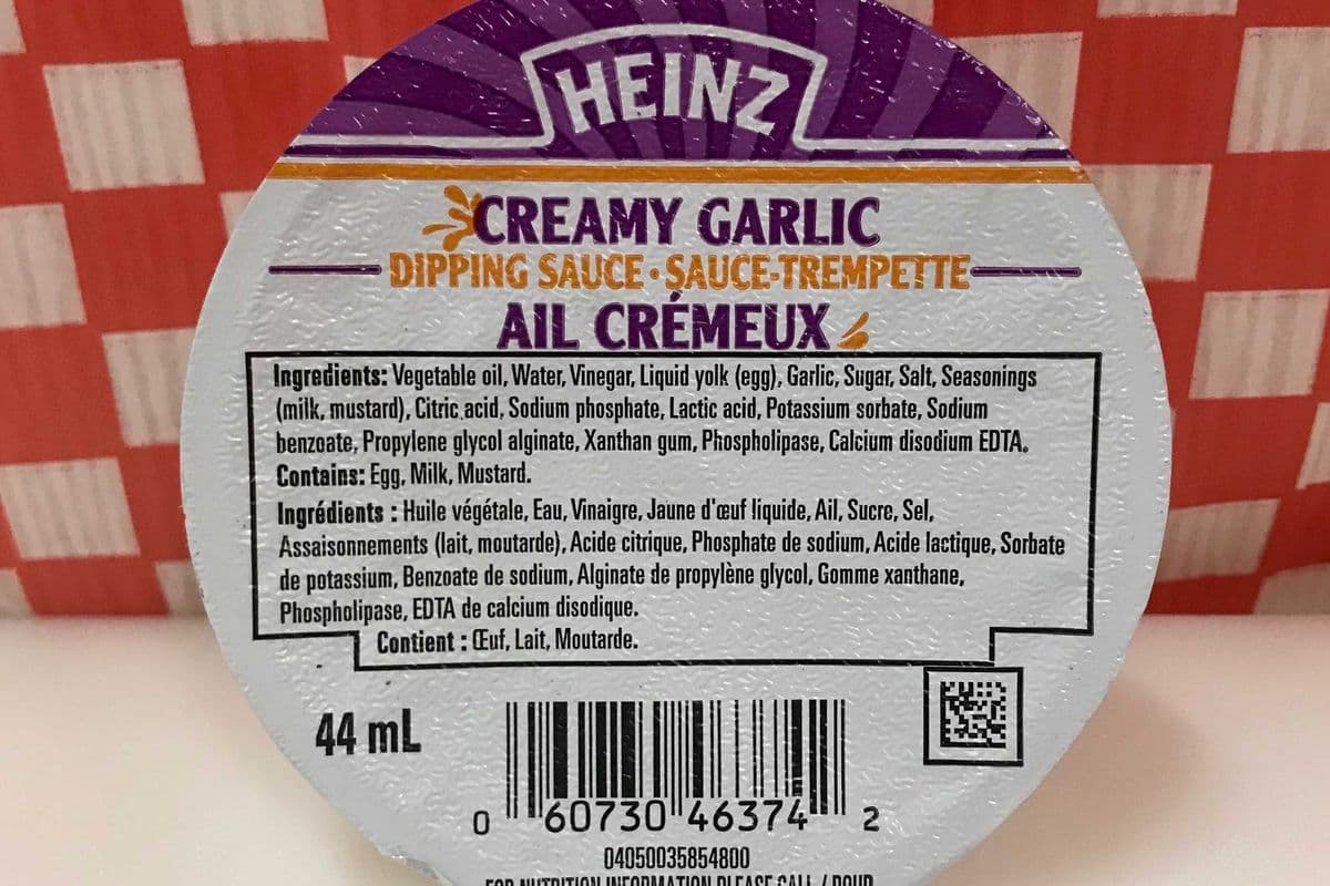 Creamy Garlic Dip