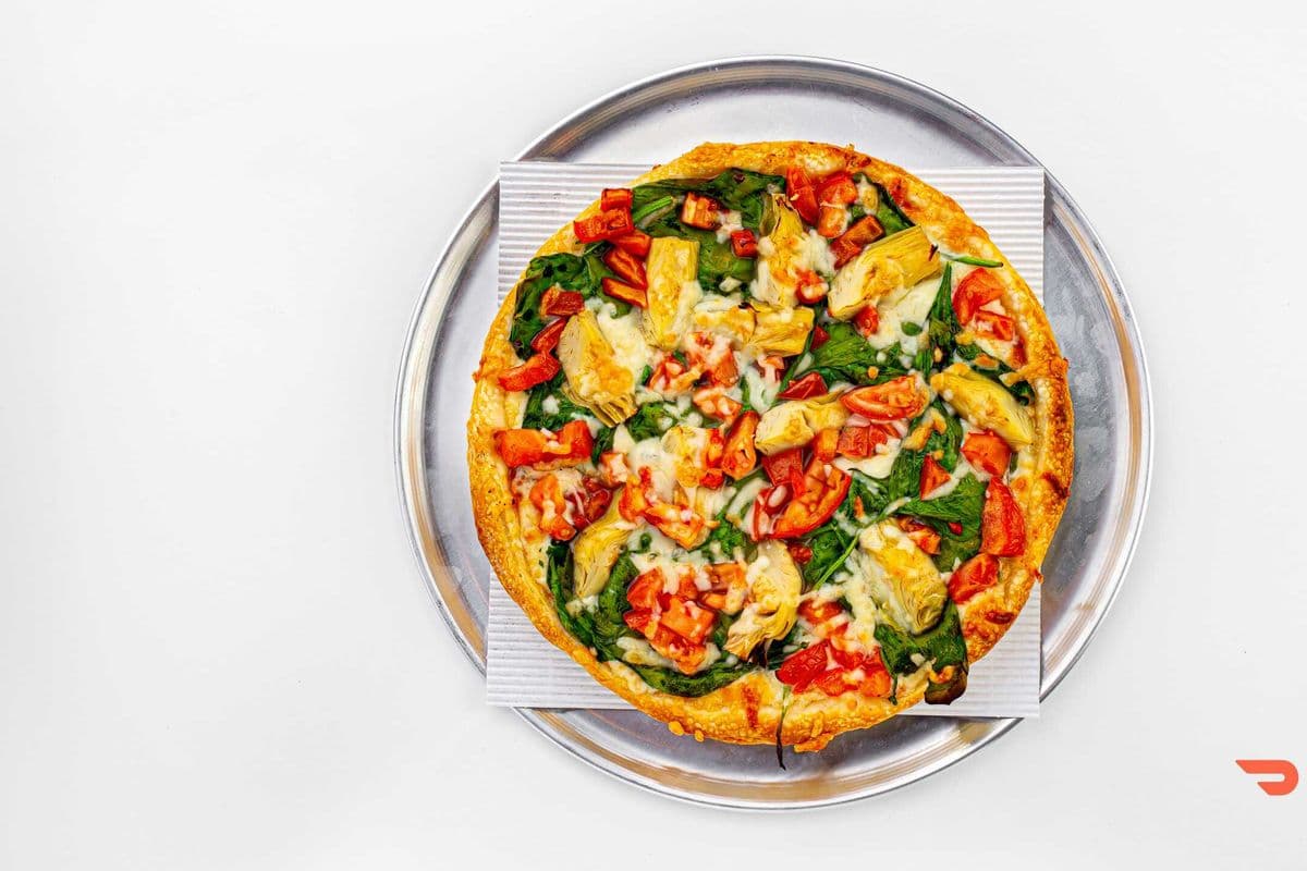10" Medium Spinach & Artichoke Pizza