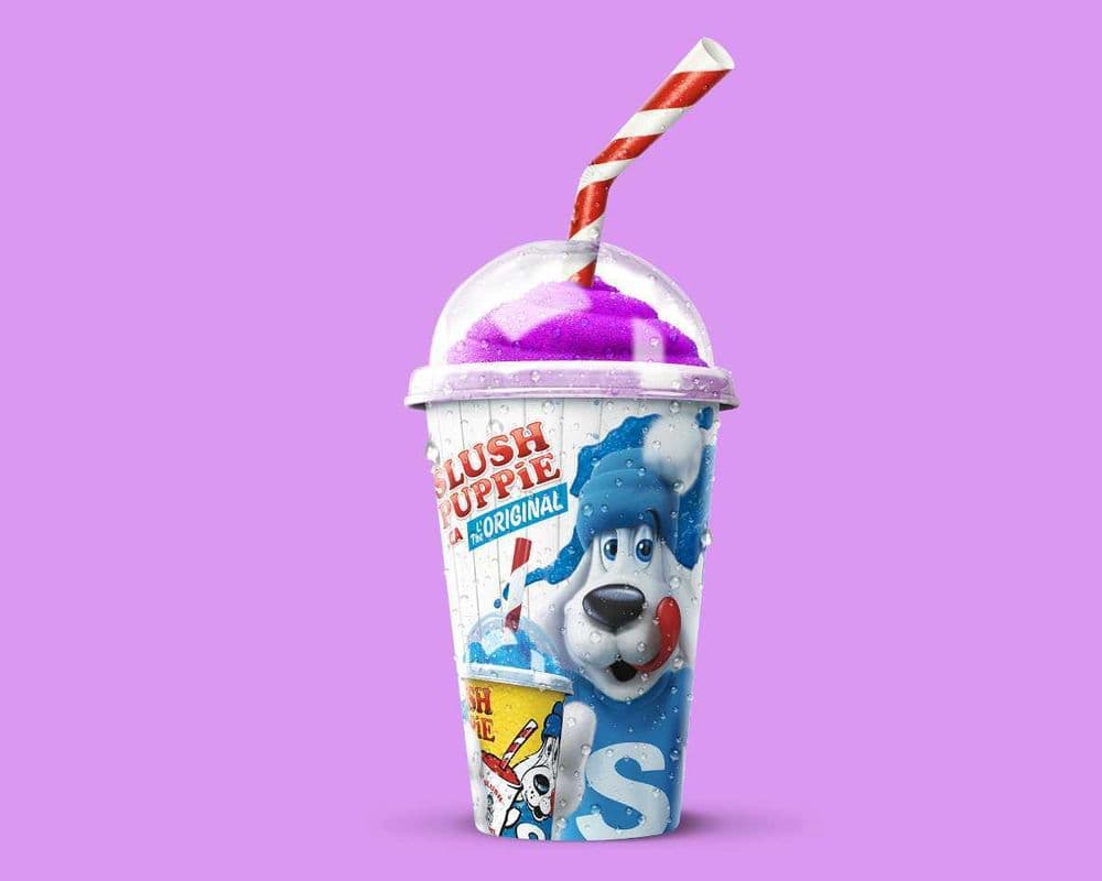 Large Grape Slush Puppie