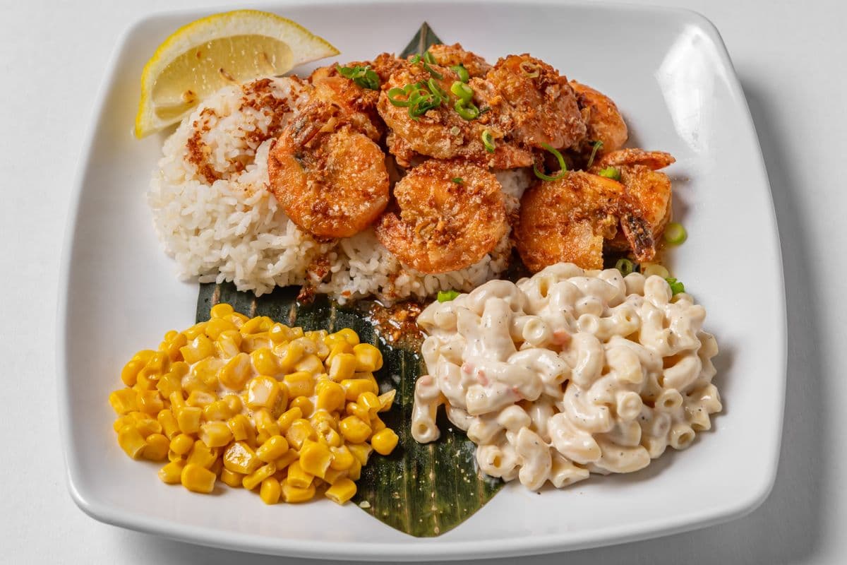Hawaiian Garlic Shrimp (Shell On)
