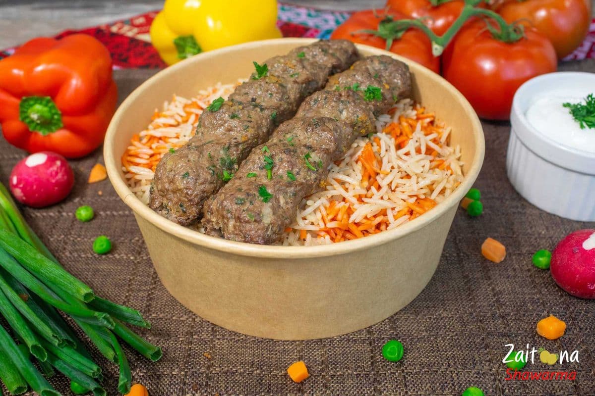 Kabab Rice Bowl