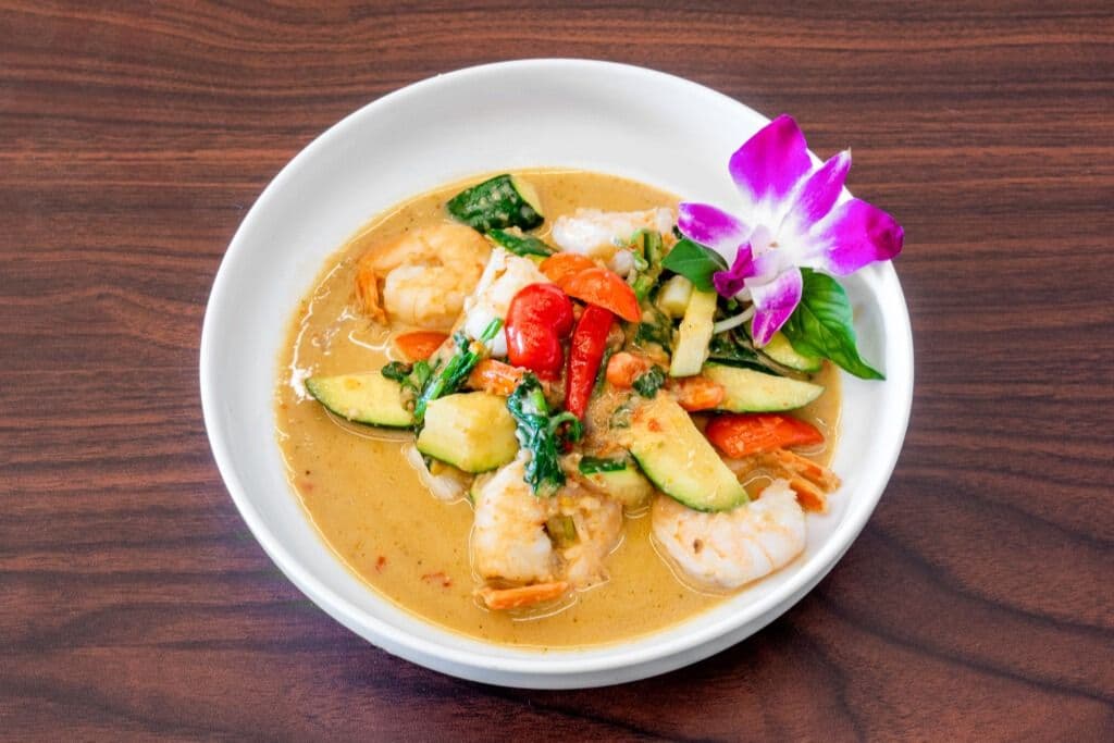 Lemongrass Curry Prawns