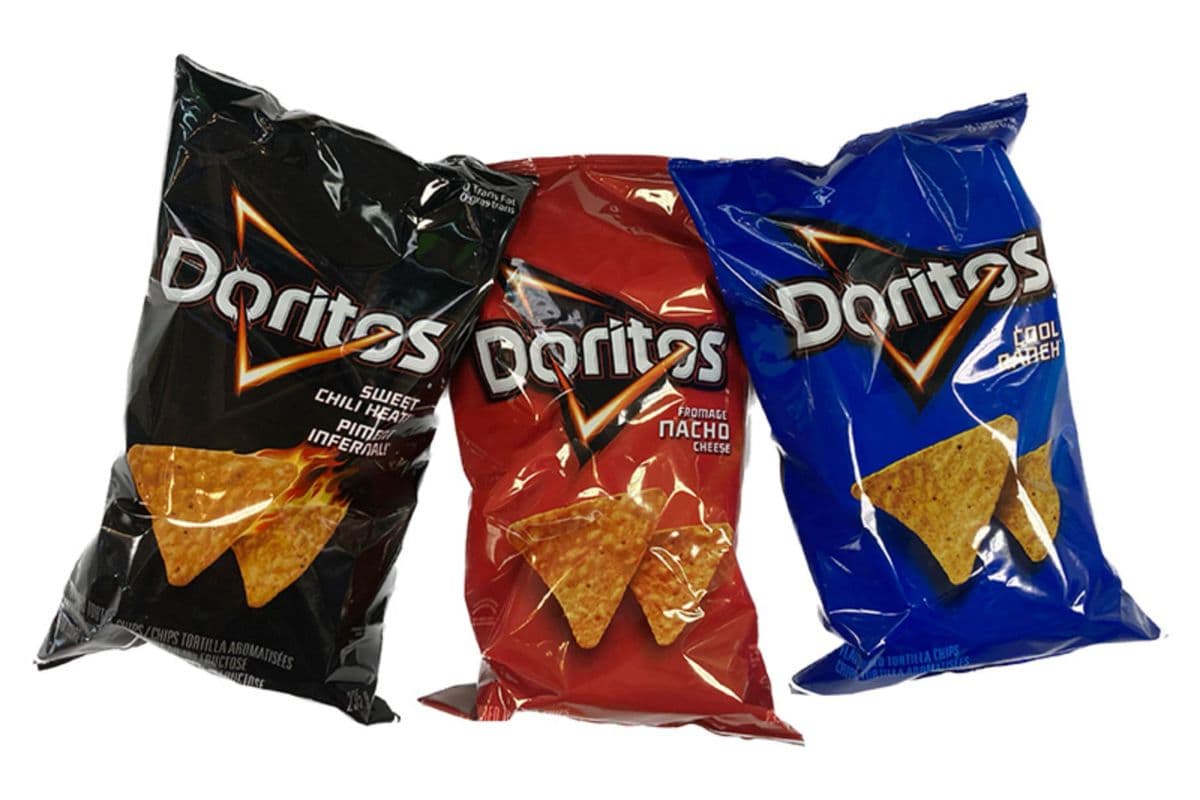 Doritos Chips (OR-2$9.00)+tax=$10.17 (235g) (250 Cal)