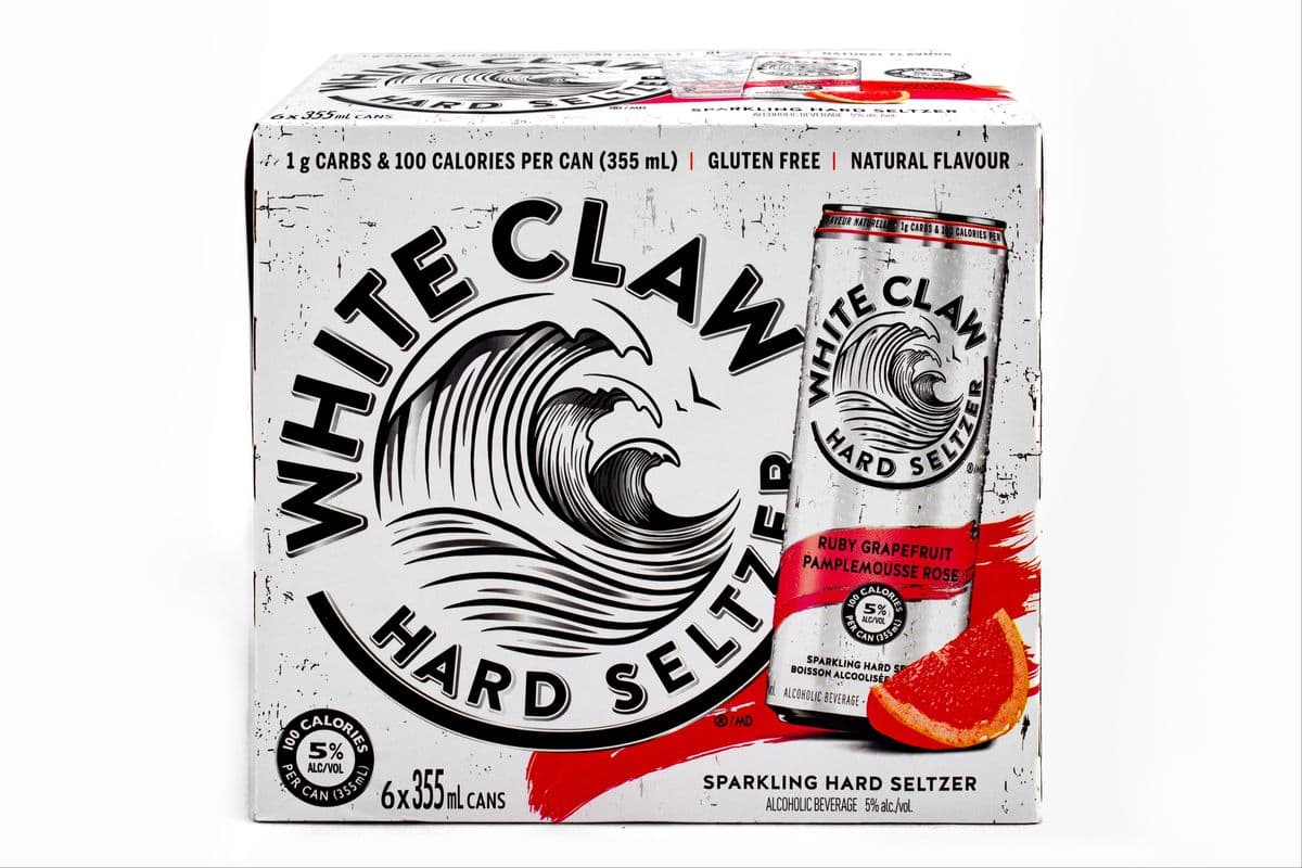 White Claw Ruby Grapefruit (6 Pack) (1 x 2130ML)