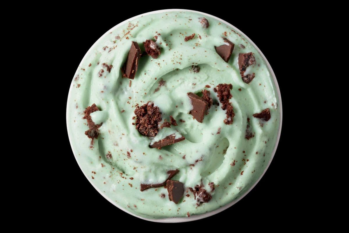 • Dessert Blizzard au brownie et à la menthe