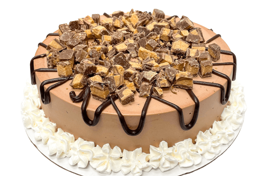 Small Chocolate Peanut Butter Cup Ice Cream Cake