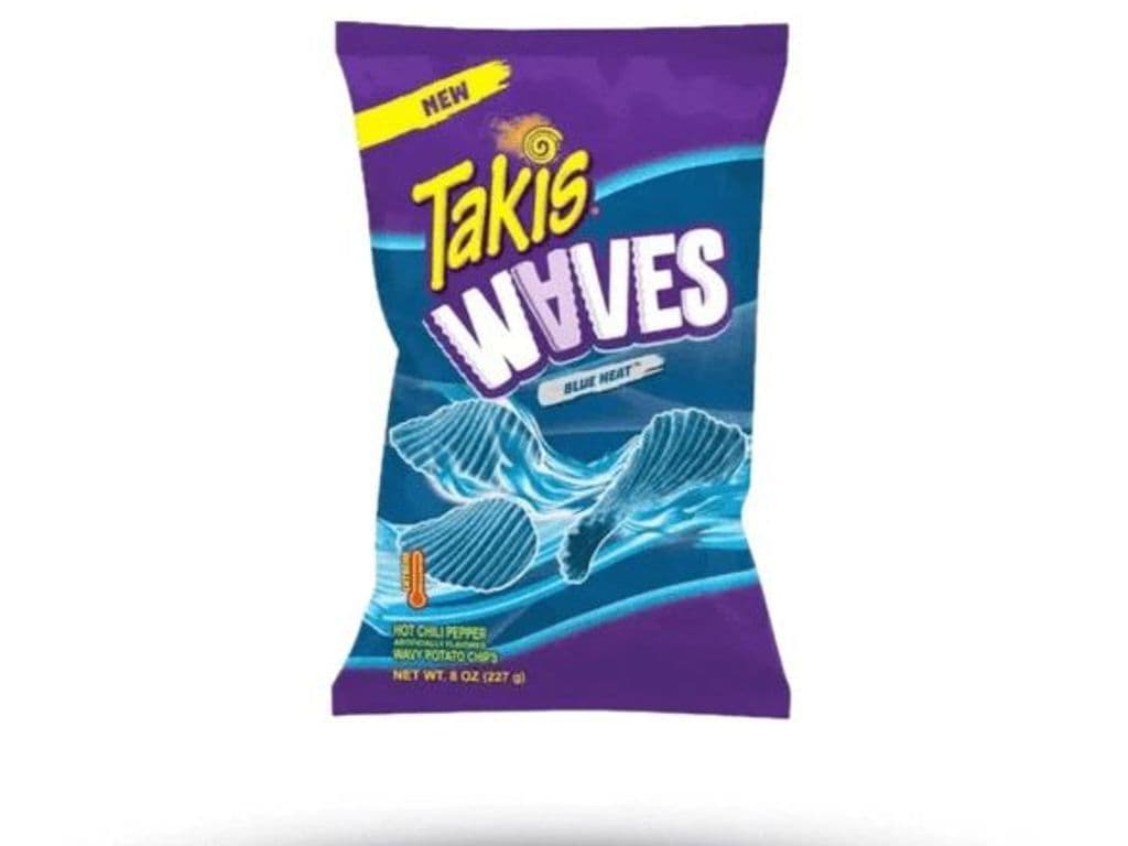 Takis Waves Blue Heat (Hot Chili Pepper) (71g)