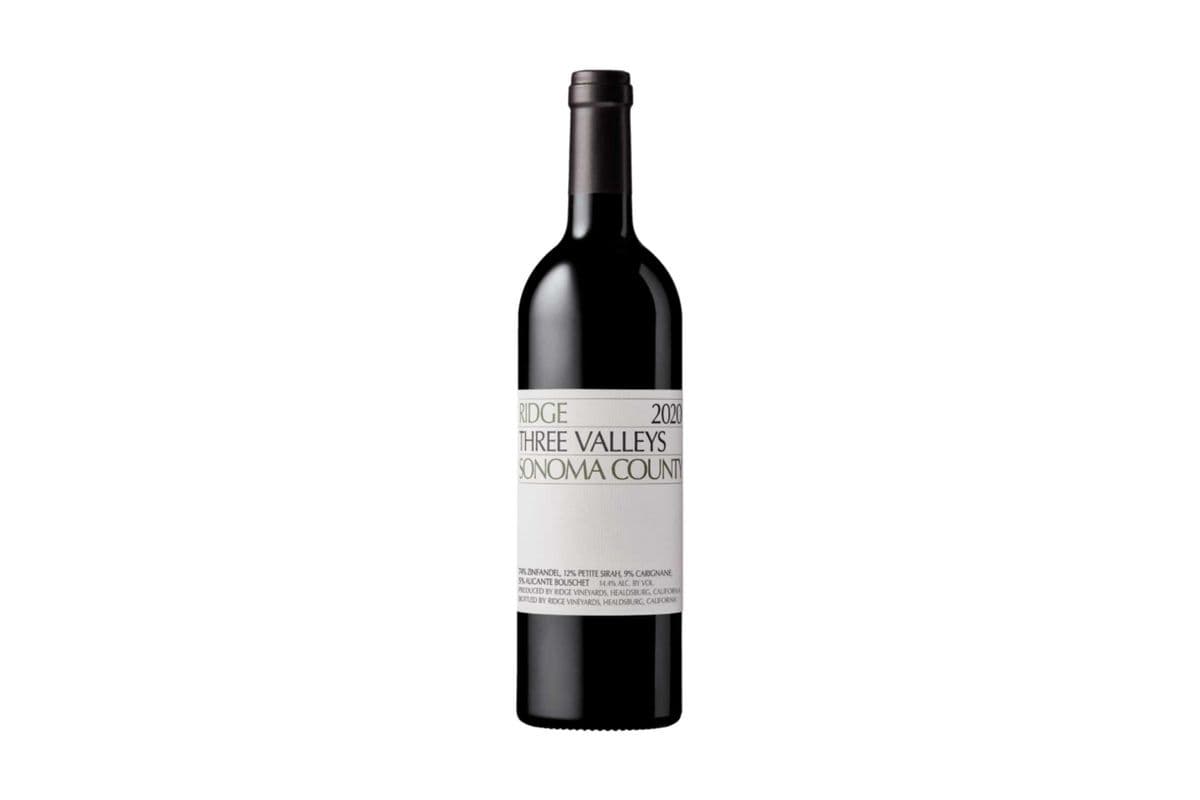 Ridge Zinfandel 'Three Valleys' (750ml)(USA) (1 x 750ml)
