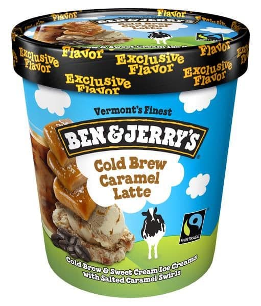 Ben & Jerry's Cold Brew Caramel Latte