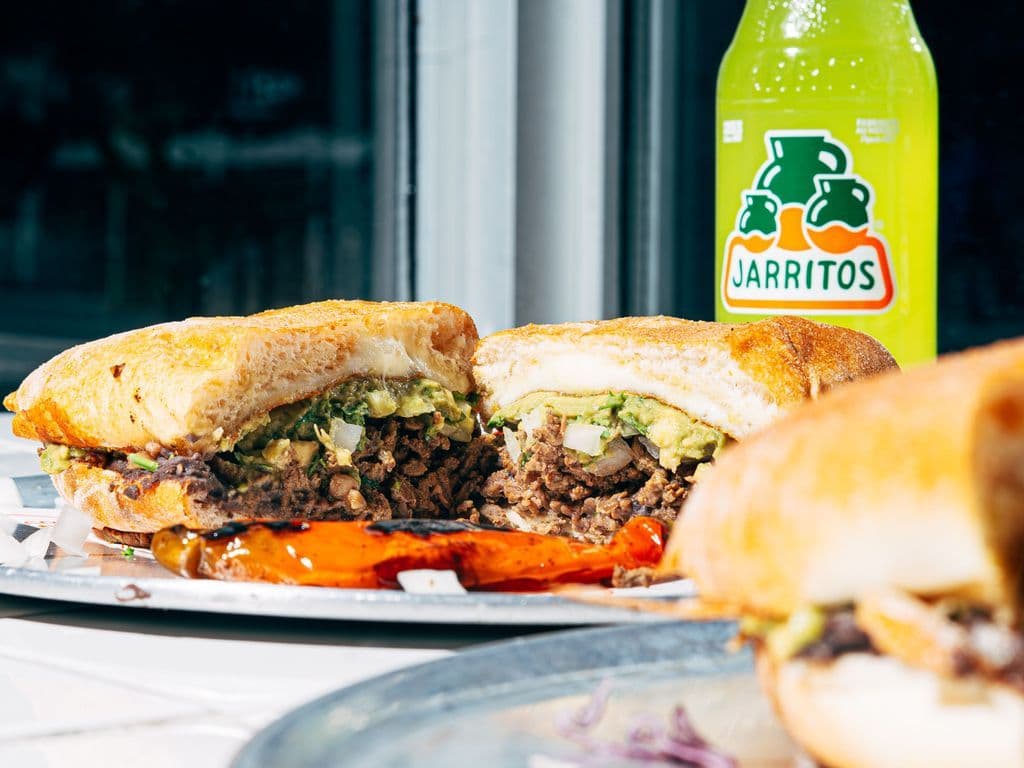 Birria Torta (Stewed Beef)