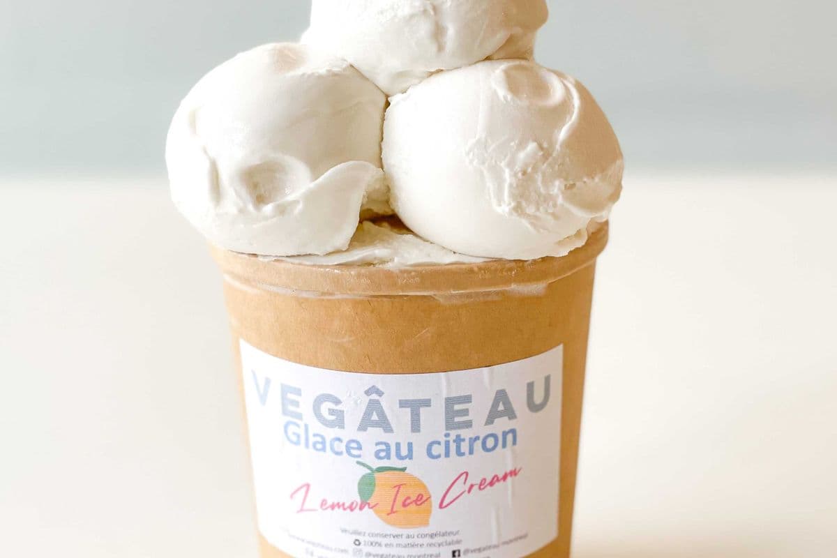 Coconut glacé au citron / Lemon Iced Coconut (400g)