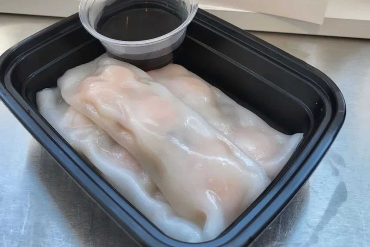 Shrimp Rice Rolls (Hot Dim Sum - 3 pieces) (3 rolls)