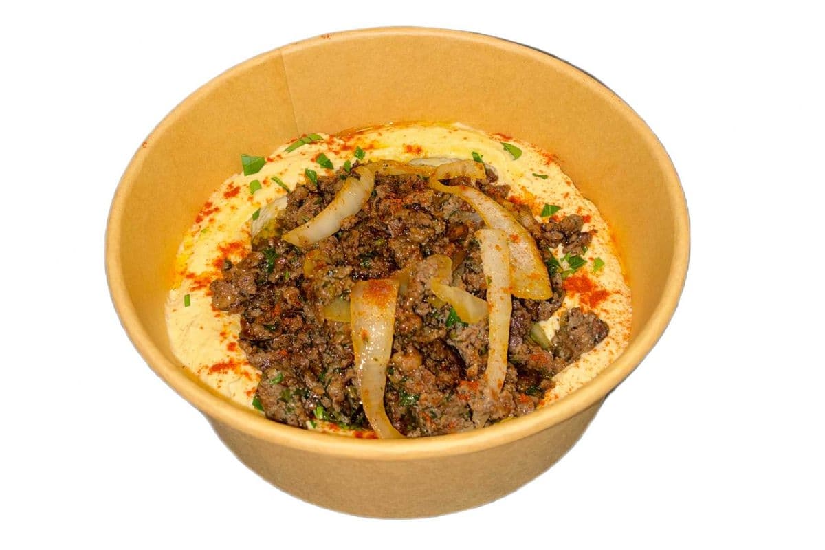 Hummus & Meat Plate