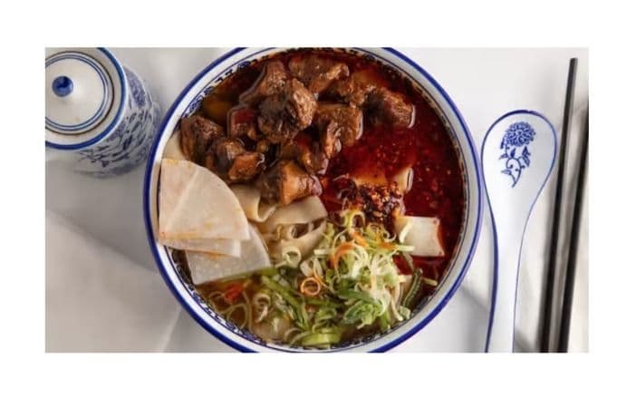 Hand-Pulled Noodles in Braised Beef Soup