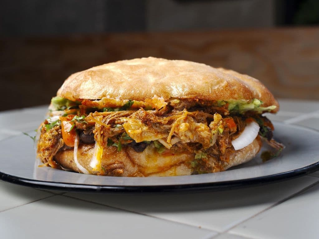 Torta Cochinita Pibil