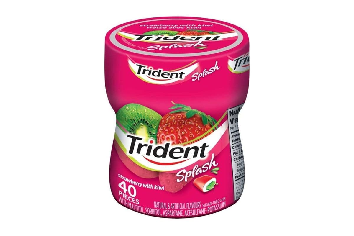 Trident Splash Strawberry with Kiwi Bottle (40 pieces)