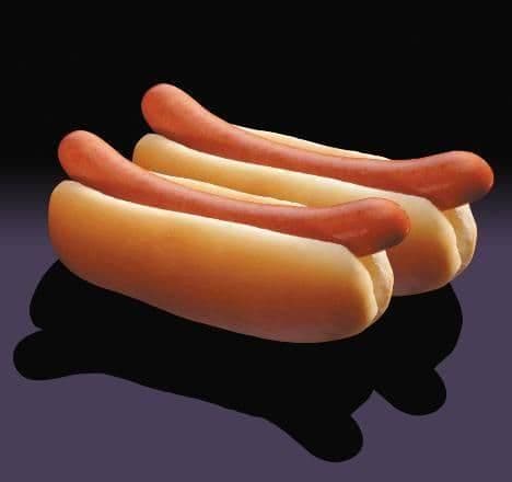 Two Hot Dogs