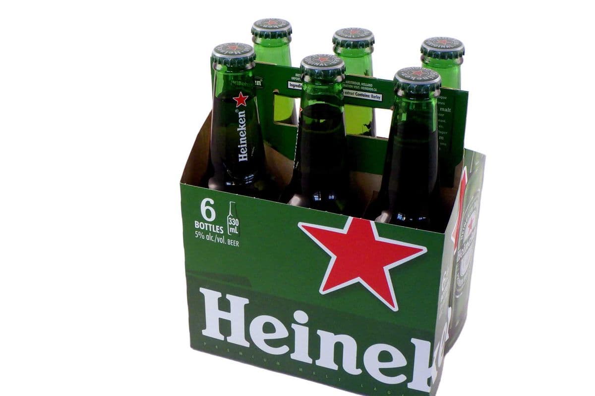Heineken (6 Pack) (1 x 330 ml)