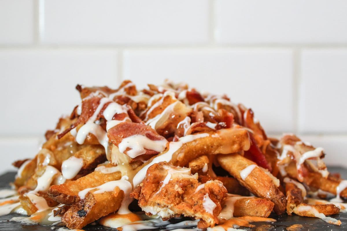 Poutine au Poulet