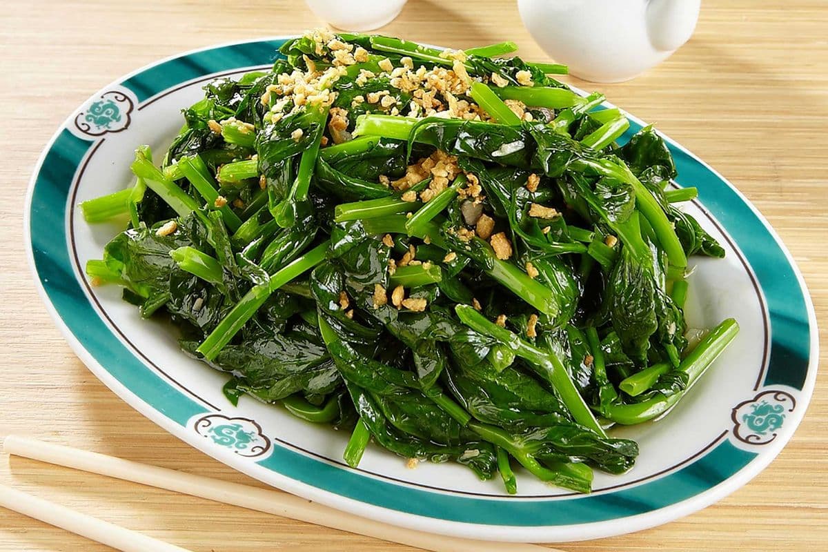 291. Stir-Fried Snow Pea Leaf with Garlic