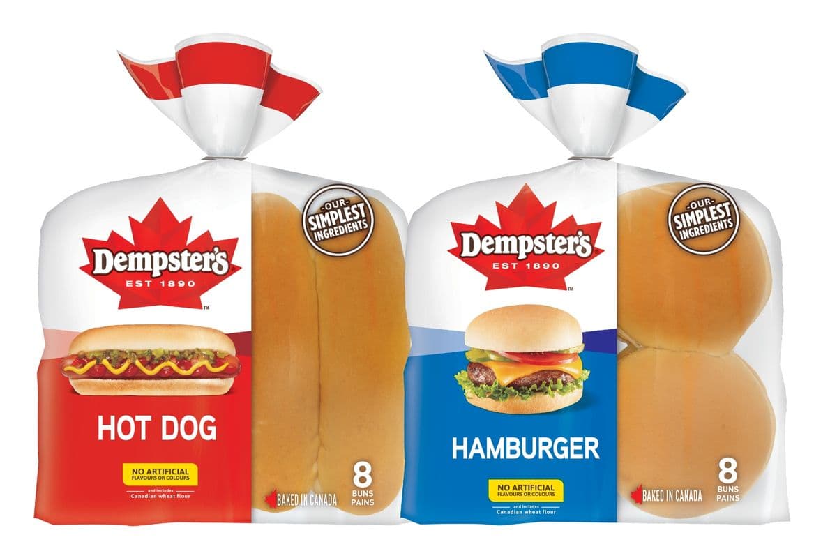 Wonder / Dempster's Hot Dog Buns (8 pcs)
