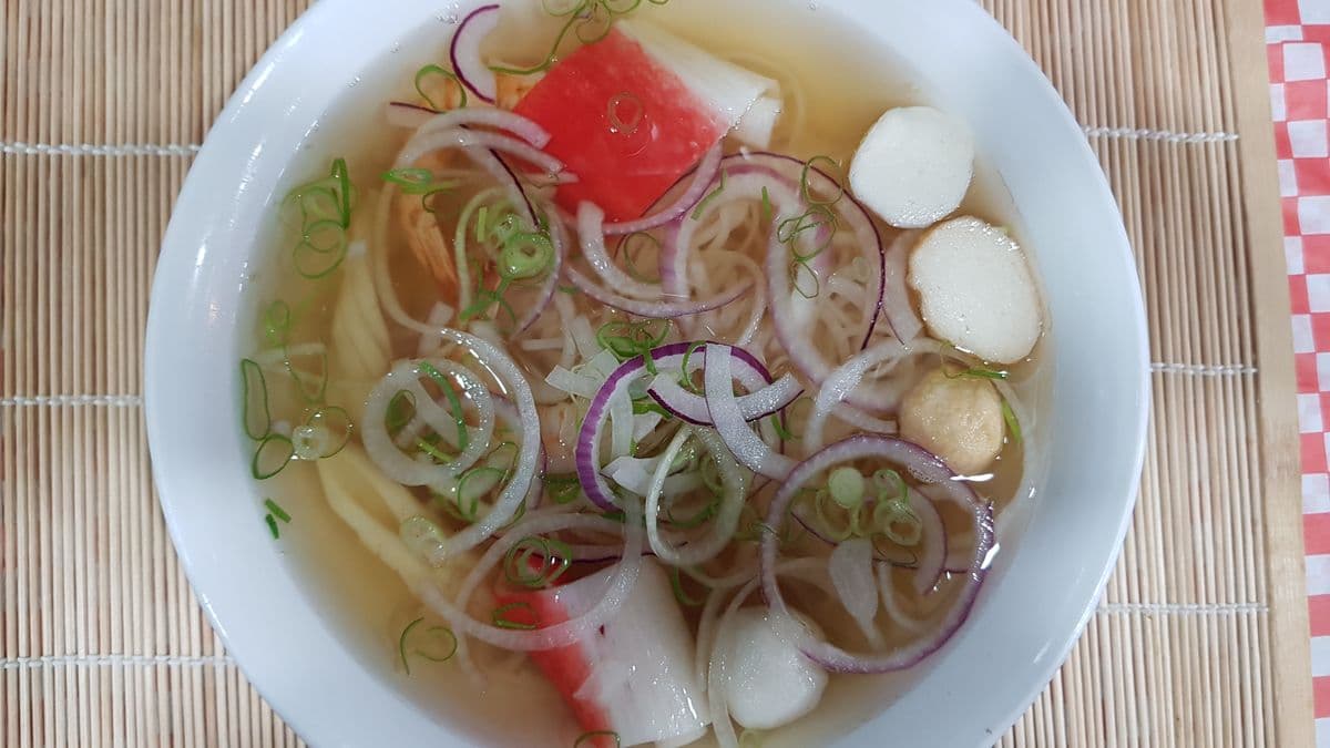 209. Rice Noodle Soup with Seafood (Large Size)