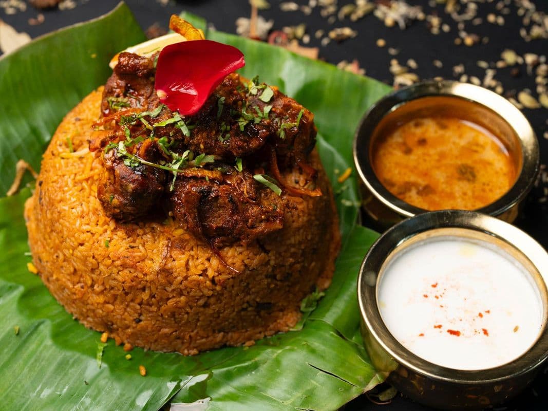 Ambur Rawther Biryani - Goat
