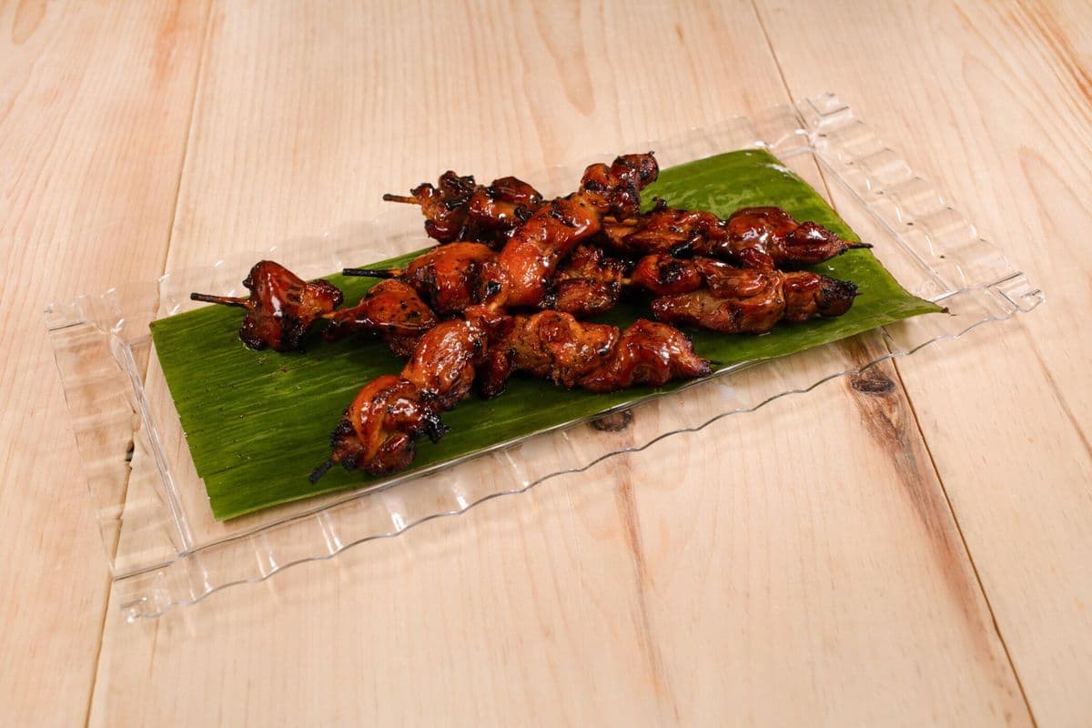 BBQ Pork Skewers (3 pcs)