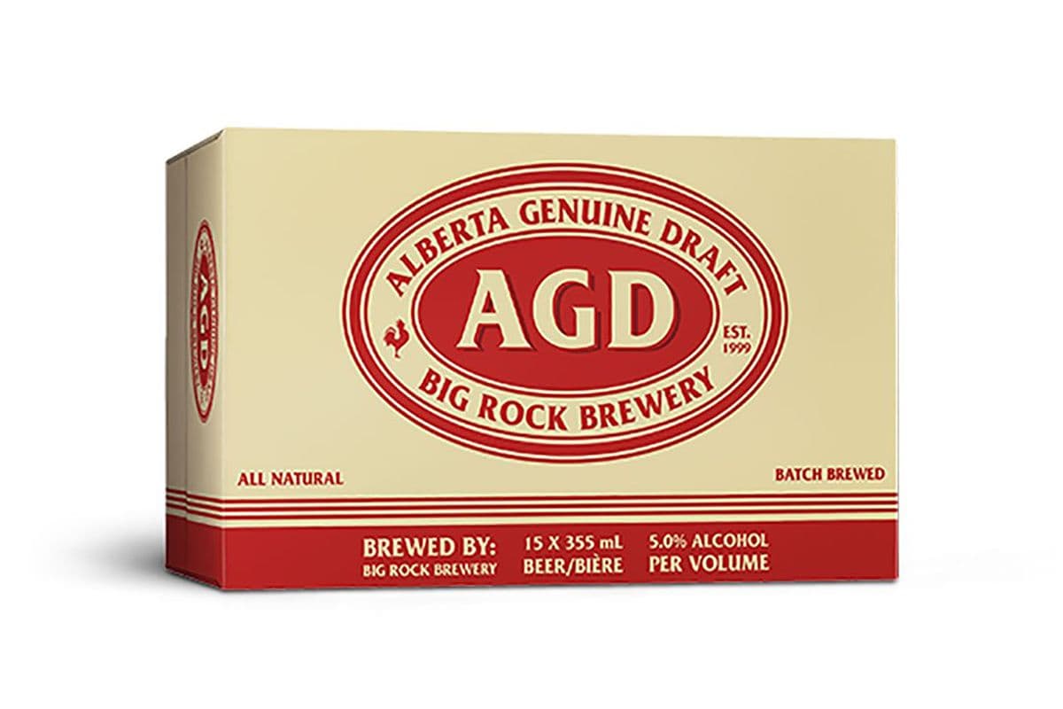 710707. Alberta Genuine Draft (15 Cans) (1 x 15PC)