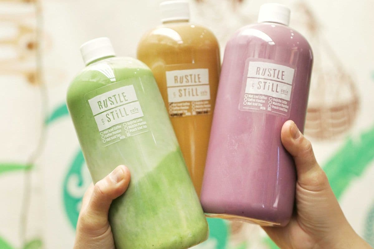 Coffee Pandan Latte - 12oz Bottle