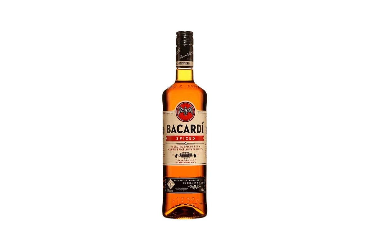Bacardi Spiced Rum 750ML (1 x 750 ml)