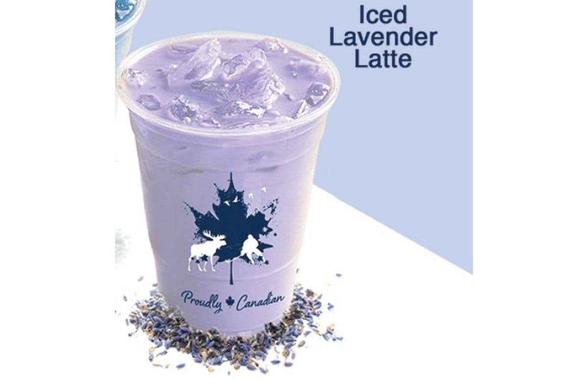 Iced Lavender Leche