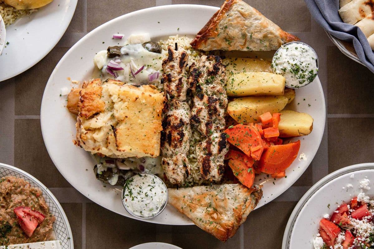 Takis' Greek Platter