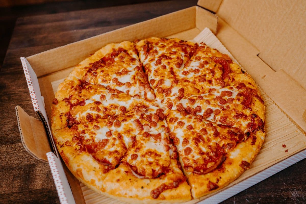 #12 - 8" Pepperoni Bacon Pizza