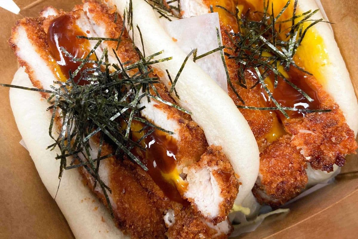 Mango Chicken Katsu Bao