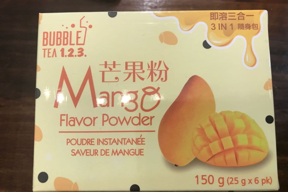 Mango flavour powder (25g*6package)