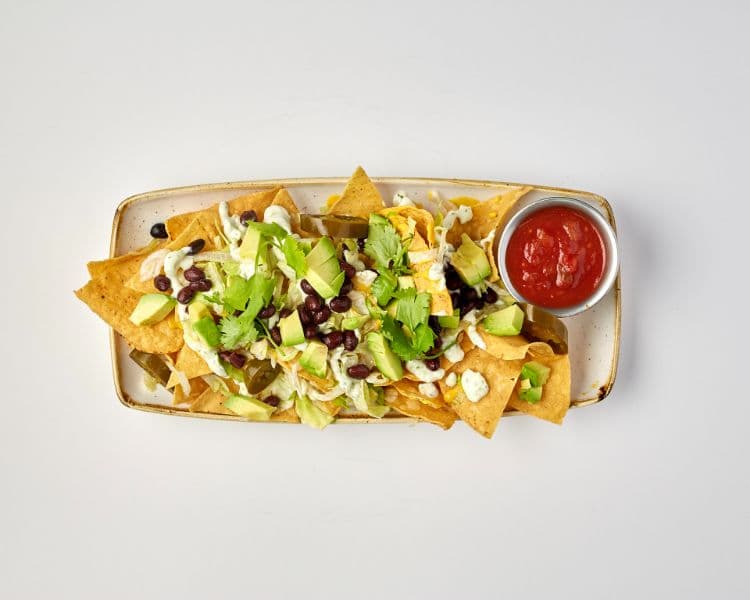 Black Bean Nachos