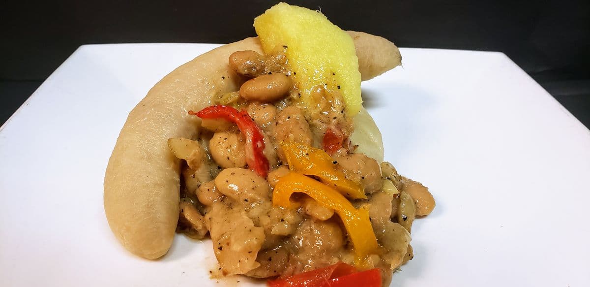 Butter Bean and Saltfish