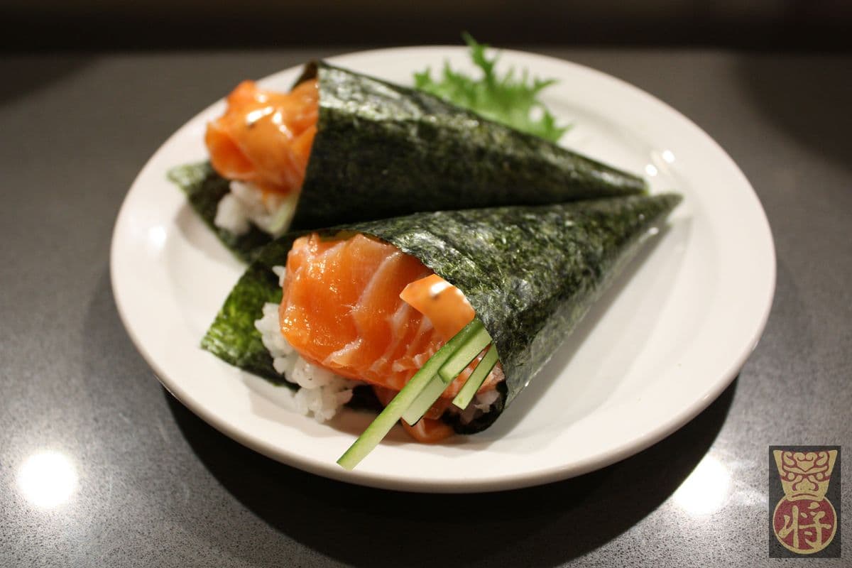 118. Spicy Salmon Cone