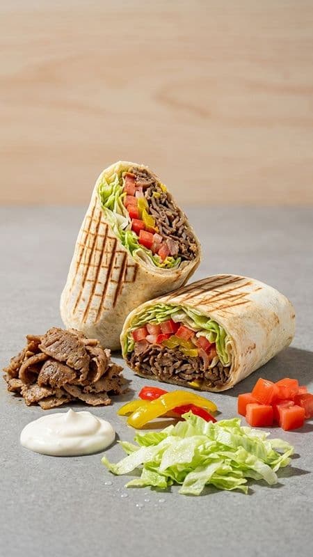 Large Lamb & Beef Donair